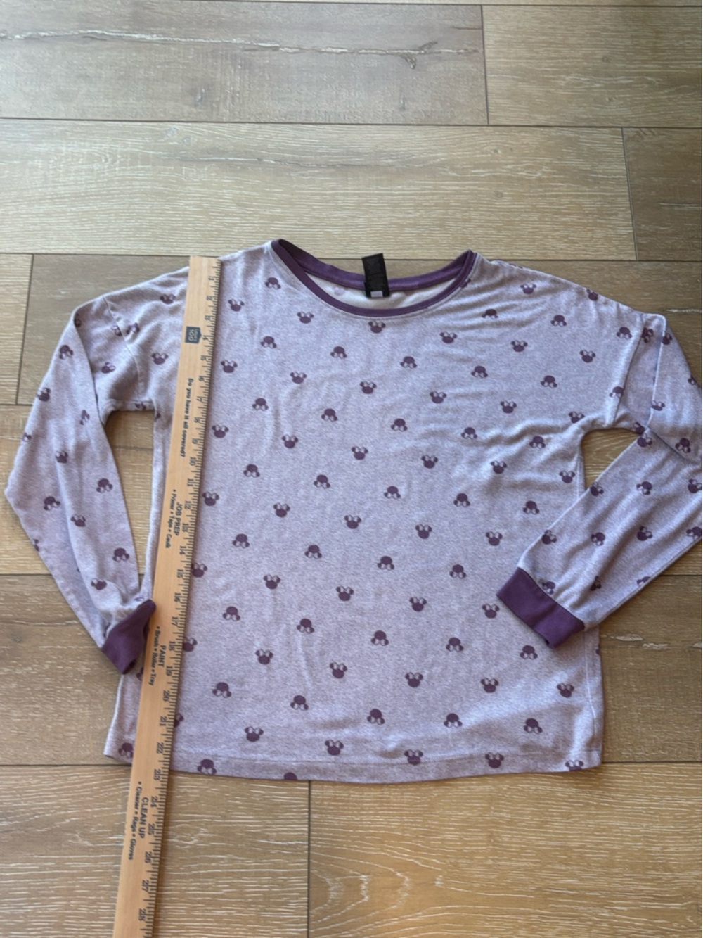 Disney Minnie Mouse Purple Lounge PJ Set - Small - Picture 10 of 13